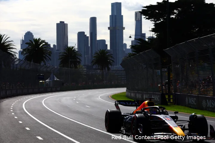 Pakt Red Bull haar derde één-twee op een rij in Australië? (Foto: Red Bull Content Pool/Getty Images)