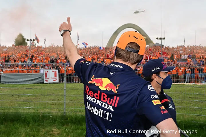 <i>Verstappen zal in Oostenrijk worden aangemoedigd door 50.000 Nederlandse fans. (Foto: Red Bull Content Pool)</i>