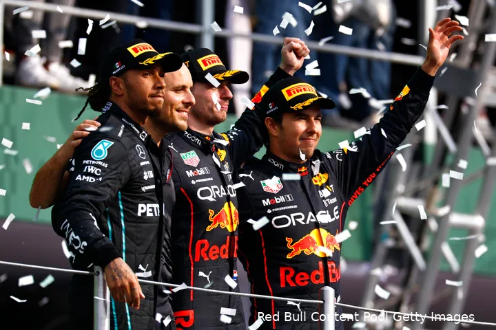 lewis hamilton max verstappen sergio perez mercedes red bull racing f1 gp mexico 2022