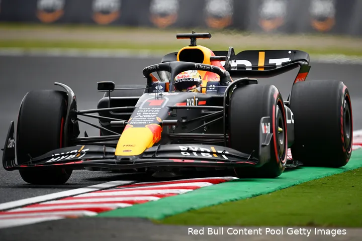 <i>Het circuit van Suzuka is Verstappen op het lijf geschreven.</i>