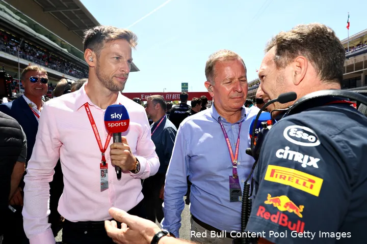 button red bull sky sports f1