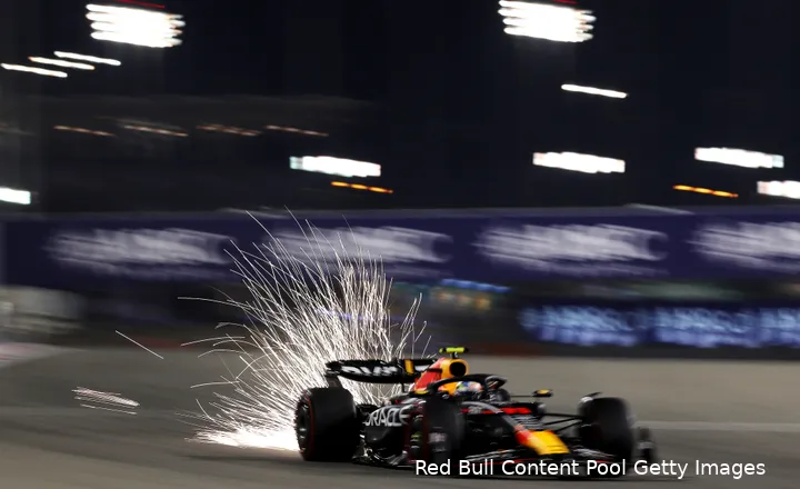 Sergio Pérez, kwalificatie GP Bahrein 2023 (Foto:
Red Bull Content Pool / Getty Images)