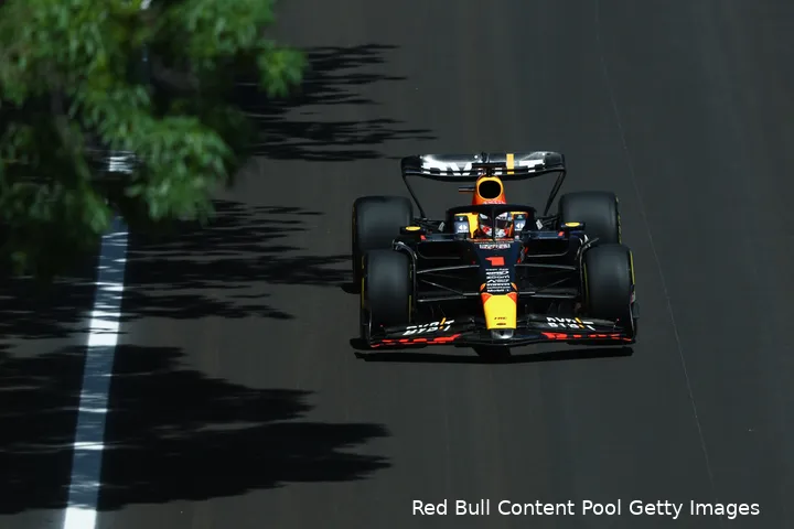 max verstappen rb19 red bull racing f1 gp azerbeidzjan 2023