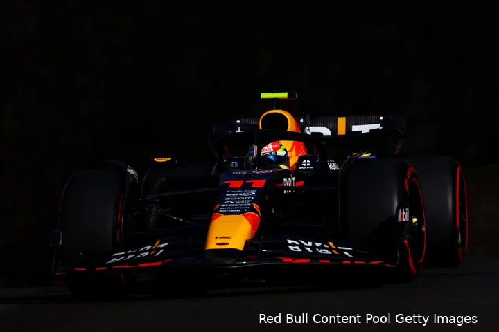 Sergio Pérez, kwalificatie Grand Prix Azerbeidzjan, Baku City Circuit (Foto:
Red Bull Content Pool / Getty Images)