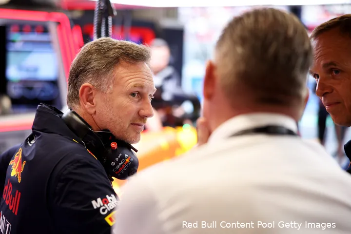 christian horner jos verstappen red bull racing f1 gp spanje 2023