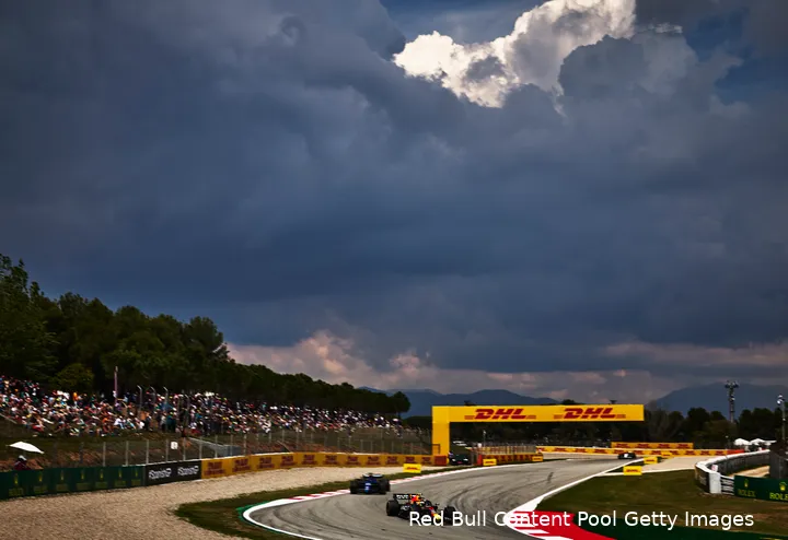 sergio perez rb19 red bull racing f1 gp spanje 2023
