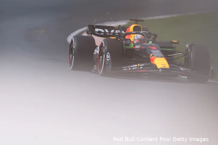 Verstappen kon de RB19 vroeg in de training al de sporen geven. (Foto: Red Bull Content Pool/Getty Images)