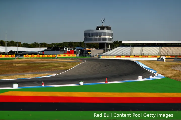 De Hockenheimring heeft in 2019 voor het laatst op de F1-kalender gestaan. (Foto: Red Bull Content Pool/Getty Images)