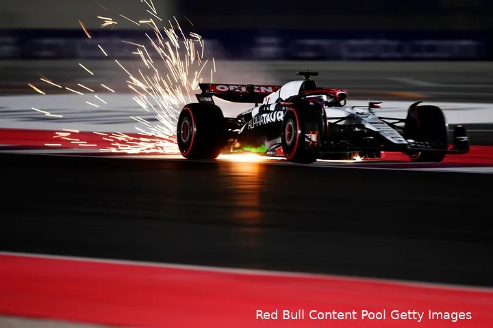 Lawson kreeg het voor elkaar om in Q3 te komen in Singapore. (Foto: Red Bull Content Pool/Getty Images).