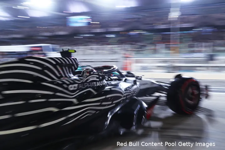 Yuki Tsunoda, kwalificatie Grand Prix van Abu Dhabi, Yas Marina Circuit, 2023 (Foto:
Red Bull Content Pool / Getty Images)