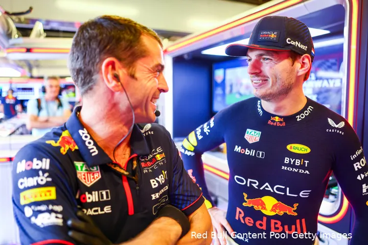 Verstappen: what you see is what you get. En geen poespas. (Foto: Red Bull Content Pool/Getty Images)