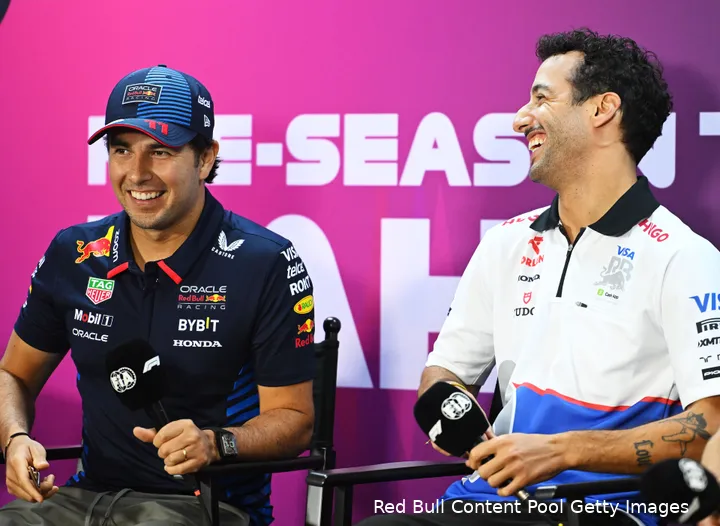 2024 sergio perez daniel ricciardo 1