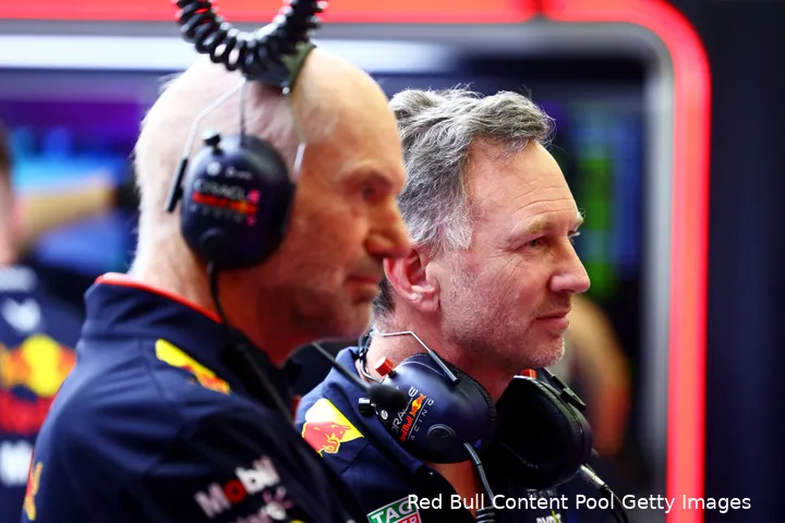 christian horner red bull racing bahrein wintertest adrian newey