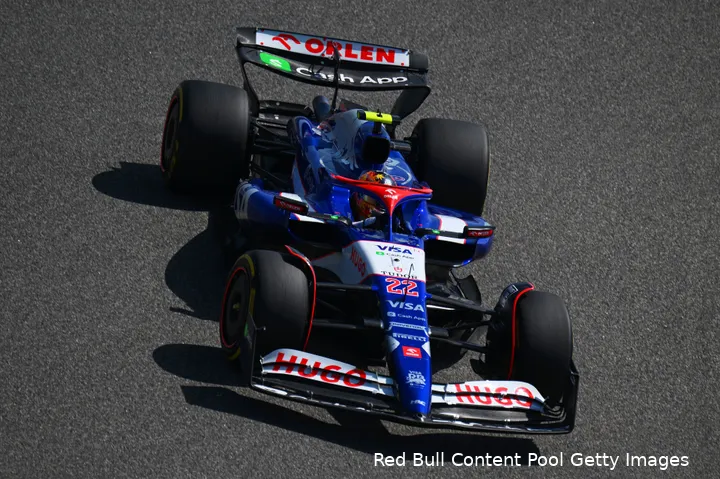 daniel ricciardo vcarb wintertest bahrein 2024