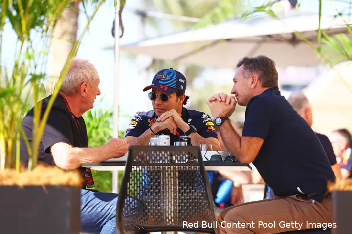 helmut marko sergio perez christian horner 2024