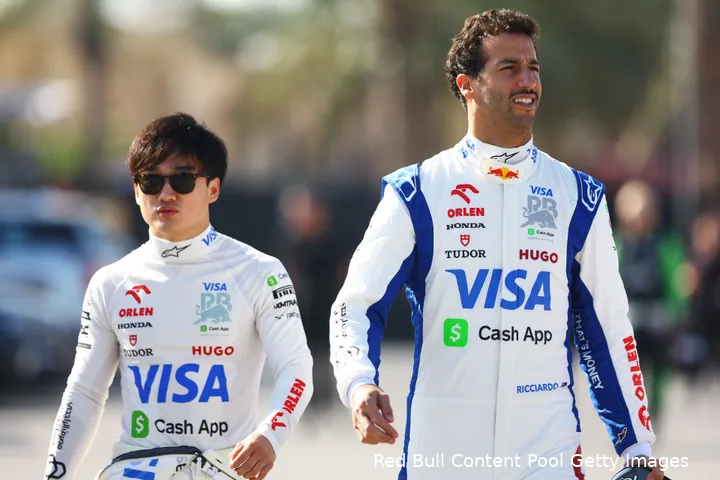 yuki tsunoda daniel ricciardo vcarb rb 2024