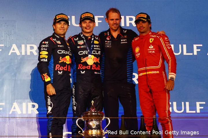 carlos sainz sergio perez max verstappen red bull bahrein gp 2024