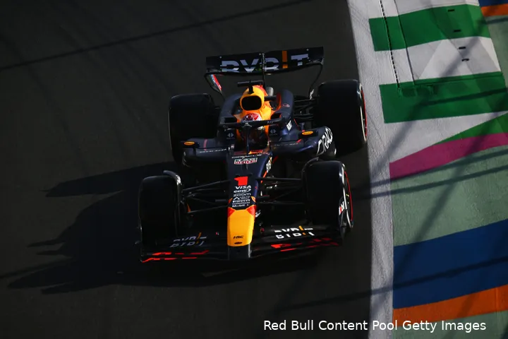 In de kwalificatie kon niemand aan Verstappen tippen. (Foto: Red Bull Content Pool/Getty Images)