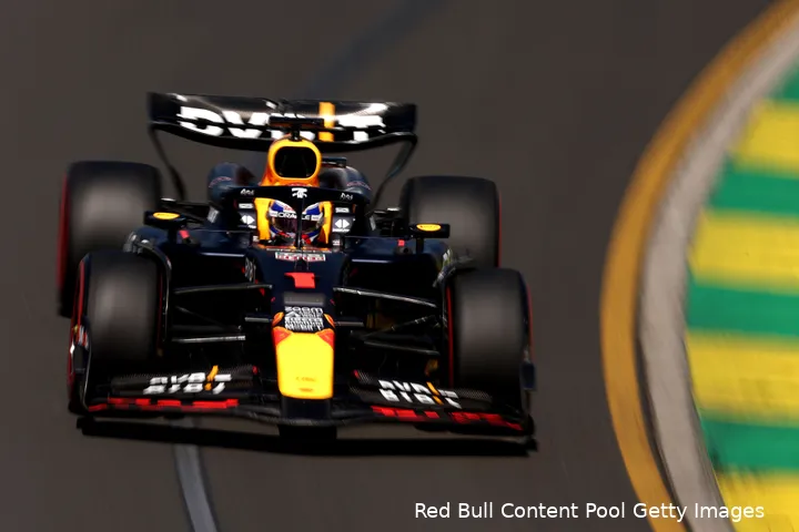 max verstappen red bull 2024 australie vrijdag