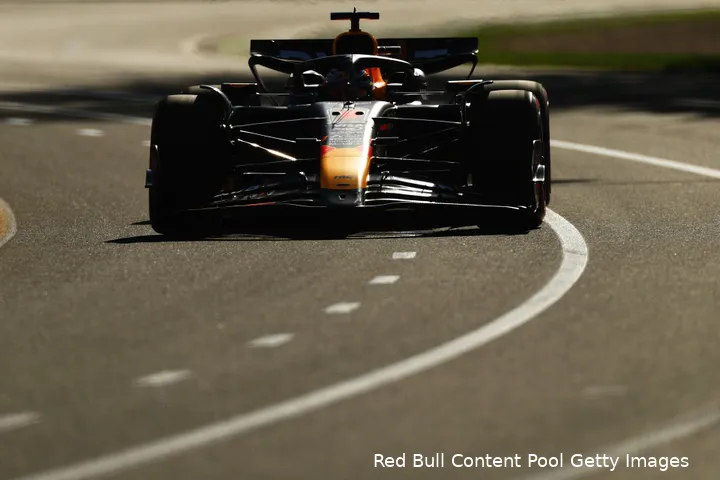 max verstappen red bull 2024 australie vrijdag