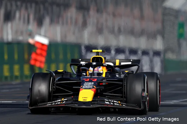 Pérez presteerde volgens Windsor gewoonweg ondermaats in Australië. (Foto: Red Bull Content Pool/Getty Images)