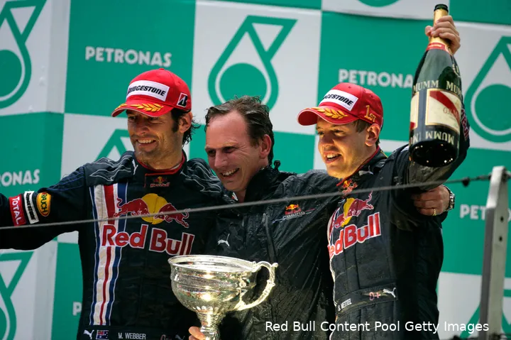 De teamorders van Red Bull werden in de jaren van Vettel en Webber 'Multi 21' genoemd.