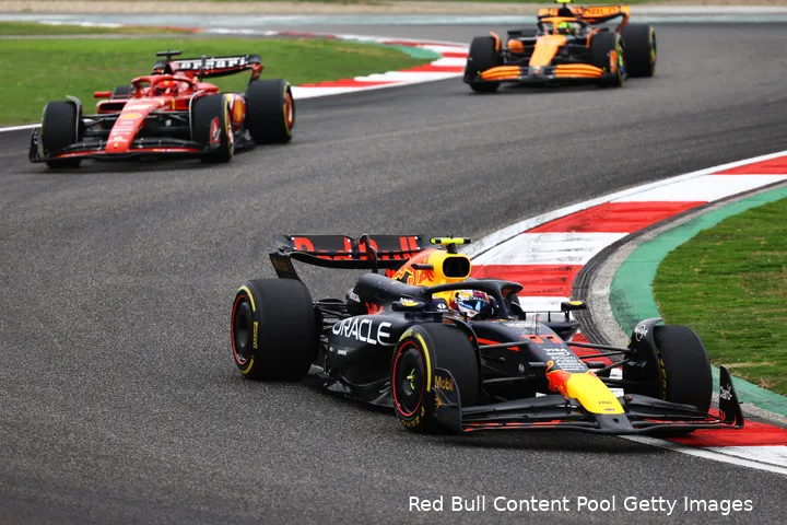 china 2024 sergio perez charles leclerc lando norris red bull racing ferrari mclaren