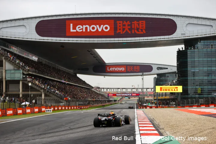 china 2024 sergio perez red bull racing shanghai international circuit