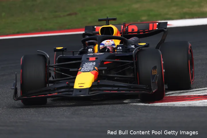 Verstappen bezorgde Red Bull haar honderdste poleposition. (Foto: Red Bull Content Pool/Getty Images).