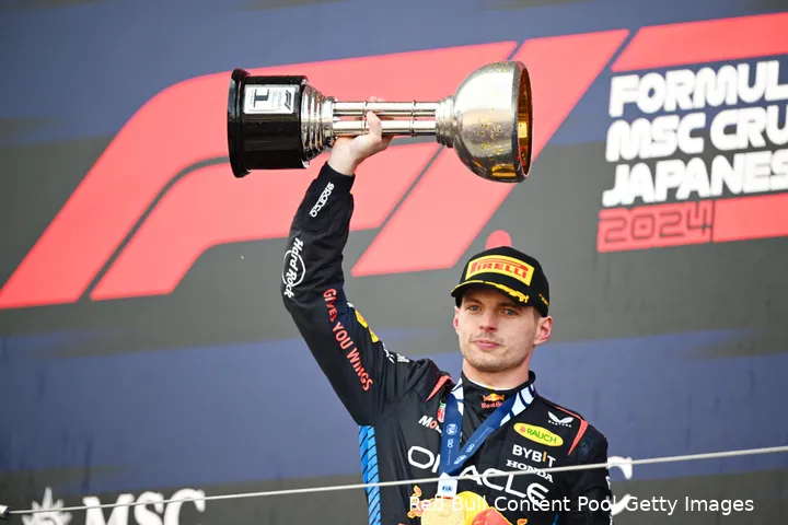 max verstappen redbullracing zege japan2024