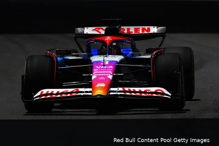 daniel ricciardo visa cash app rb vcarb miami 2024 livery 4