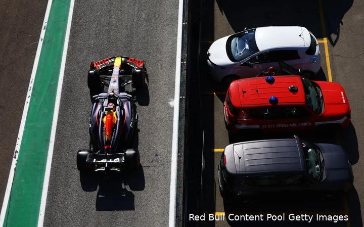 max verstappen imola 2024 rb20 red bull racing kwalificatie 13