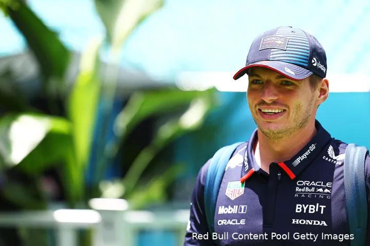 Häkkinen vraagt zich af wat het effect van het vertrek van Newey op Verstappen zal zijn. (Foto: Red Bull Content Pool/Getty Images).
