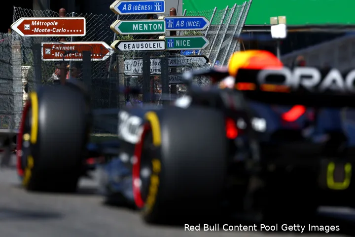 max verstappen monaco rb20 2024 red bull racing zondag mooi