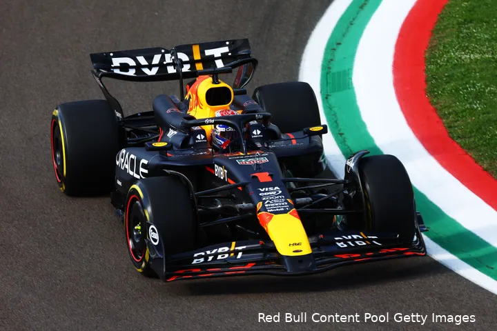 Max Verstappen, kwalificatie Grand Prix van Emilia-Romagna 2024.