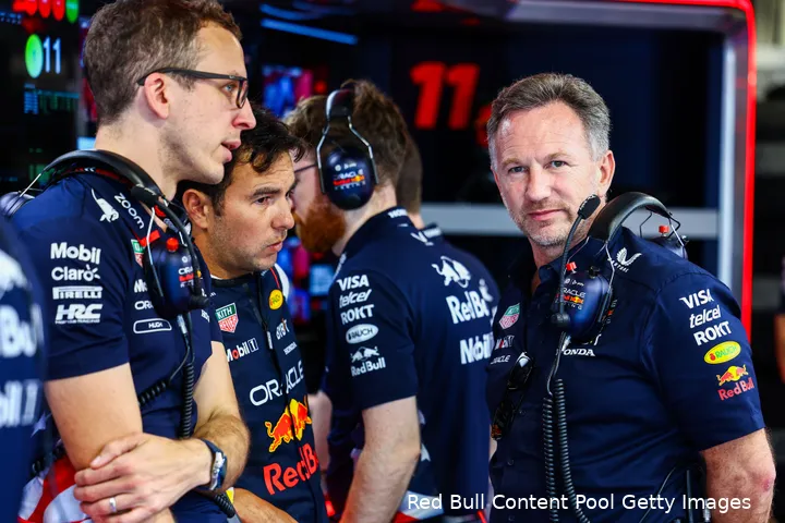 sergio perez redbullracing miami zaterdag 2024 horner bird zaterdag