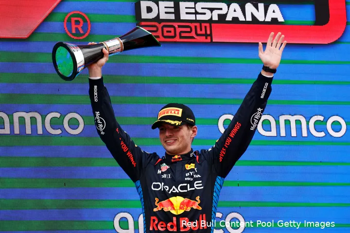 max verstappen spanje win