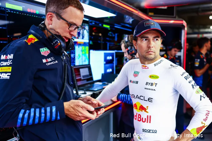 sergio perez red bull racing canada 1 hugh bird