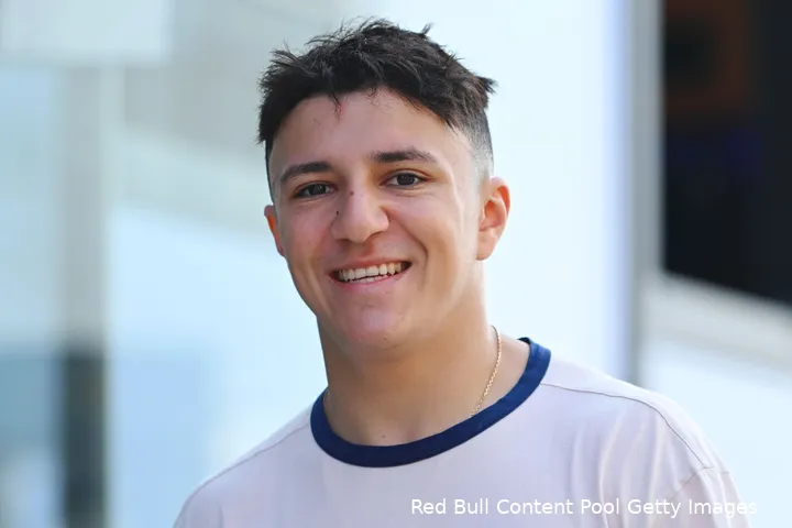 2024 red bull hongarije isack hadjar