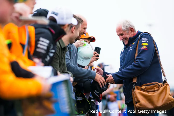 helmut marko red bull racing groot brittannie vrijdag 2024