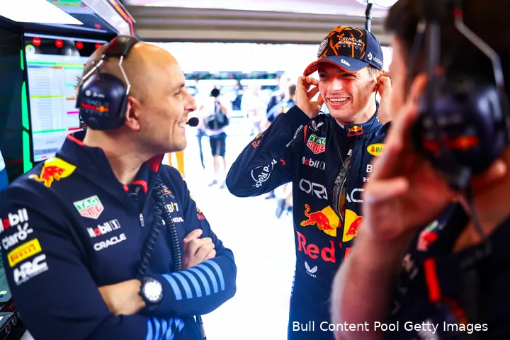 max verstappen gianpiero lambiase belgie 2024