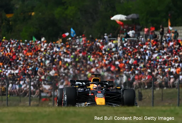 Verstappen kookte over tijdens de Grand Prix van Hongarije.