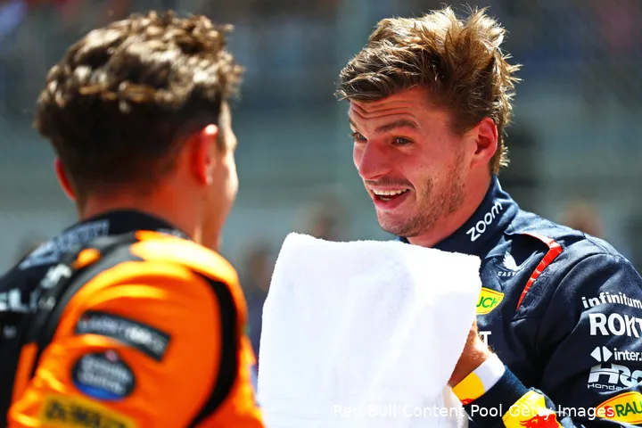 max verstappen lando norris sprint oostenrijk