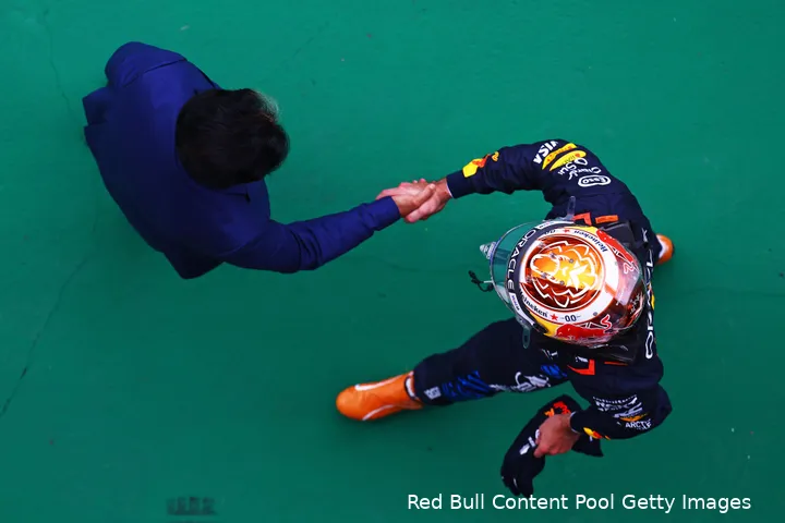 max verstappen mohammed ben sulayem red bull racing hongarije zaterdag 2024