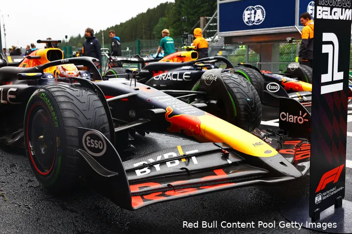 Verstappen reed in Q3 twee ronden die genoeg waren voor poleposition.
