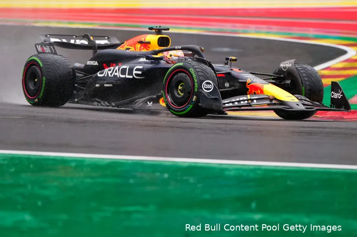 max verstappen red bull racing rb20 regen spa belgie 114