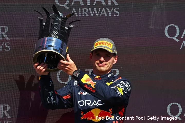 Verstappen reed als een wereldkampioen in Silverstone volgens Doornbos.