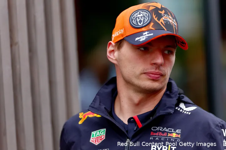 <i>Verstappen maakt van zijn hart geen moordkuil.</i>