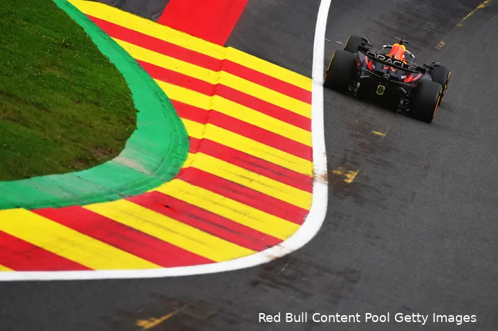 max verstappen vt2 vrijdag belgie 2024