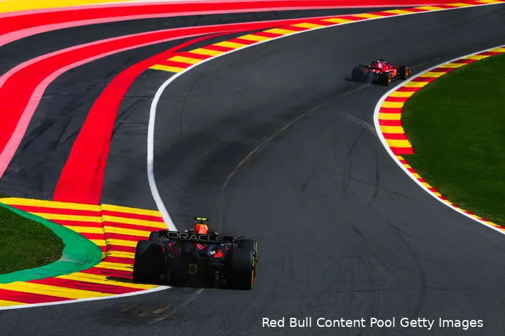 <i>Sergio Pérez klaagde tijdens de race vooral over het gebrek aan rechtelijnsnelheid.&nbsp;</i>